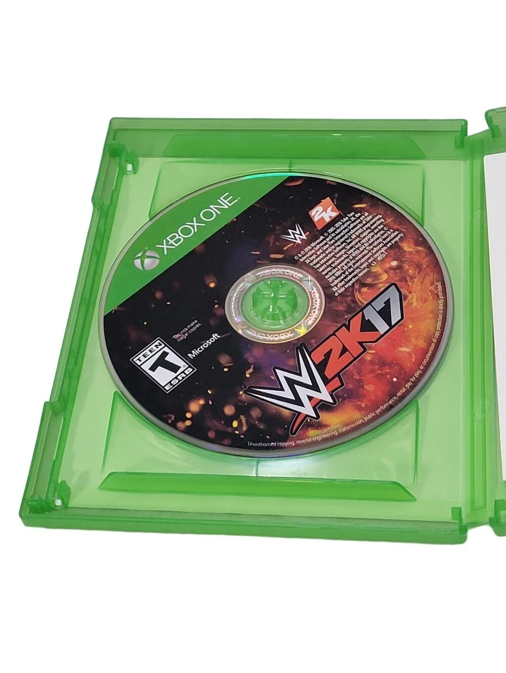 WWE 2K17 (Microsoft Xbox One, 2016)